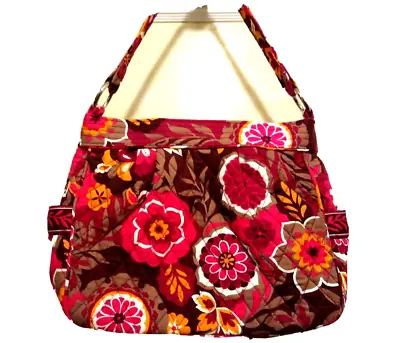 Vera Bradley Handbag Purse Carnaby Reversible Pink Orange Brown Retired • $16.50