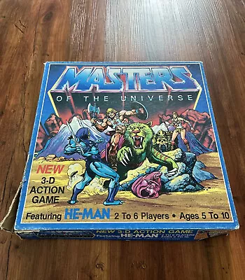 Vintage Mattel Masters Of The Universe 3-D Action Game Incomplete • $25