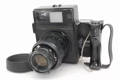 As Is Mamiya Universal Press Camera 150mm F 5.6 Lens Polaroid Holder Set *13178 • $98.99