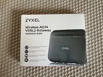 ZYXEL Wireless AC/N VDSL2 Gateway VMG3925-B10C Router - New And Unopened • £19.99