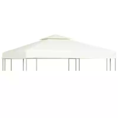 Waterproof Gazebo Cover Canopy 310 G / M虏 Cream White 3 X 3 M AF 639 • $110.99