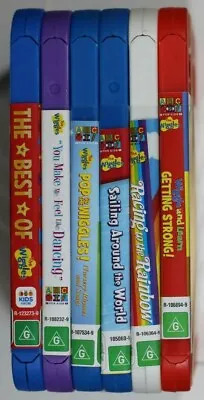 6 X Wiggles DVD Assort Titles - ABC Kids - Children - Region 4 - Preowned (D861) • $94.99