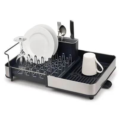 BRAND NEW Joseph Joseph Expandable Dish Rack Drainer Stainless Steel • $85