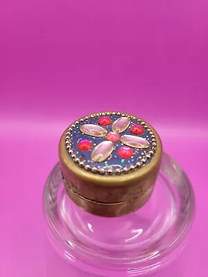 Beautiful Vintage Pill Box Brass W=25mm • $15