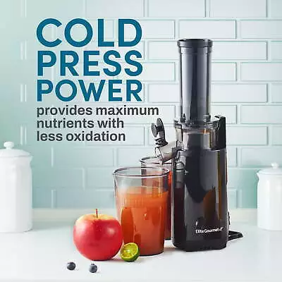 Compact Masticating Cold Press Slow Juicer Compact Size Is A Convenient ，Black • $41.38