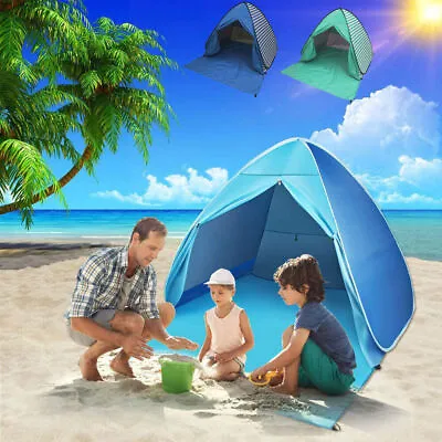 Infant 50+ UV/UPF Pop Up Beach Tent Camping Beach Shade Sun Shelter Protection • £9.92