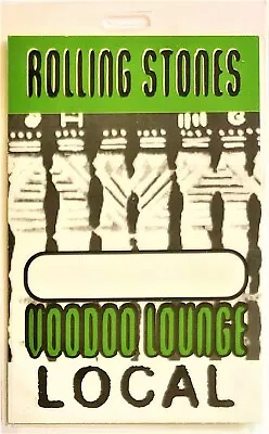 *** Rolling Stones *** - Voodoo Lounge - Laminated Backstage Pass - Local - 1994 • $13.44