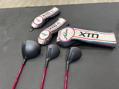 $650 • Buy Adams Golf XTD Driver 9 Deg 3 And 5 Wood SetMatrix Red Tie Stiff