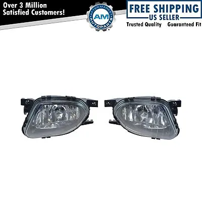 Performance Clear Lens Fog Driving Light Pair For Mercedes W211 E320 E350 E500 • $51.19