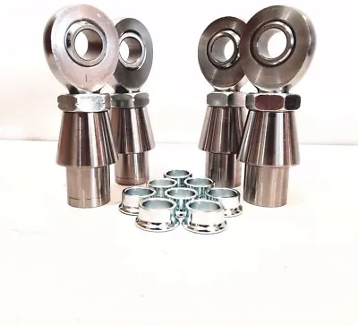 7/8  X 3/4  4-Link Chromoly Rod End Kit W/ Cone Spacers Heim (Bung 1-1/2 X.120)  • $144.99