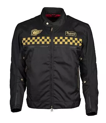 Cortech Hi-Boy Mens Textile Motorcycle Jacket Black XL • $50.78