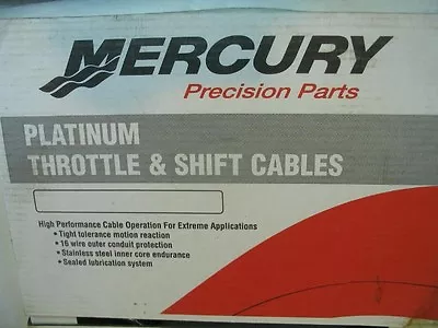 Mercury OEM Platinum Control Cable Outboard Sterndrive Boat Engine CC17948  48' • $29.99