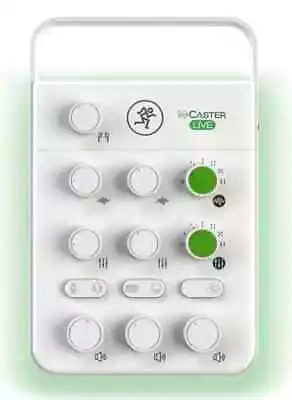 Open Box - Mackie M Caster Live Portable Live Streaming Mixer In White • $22