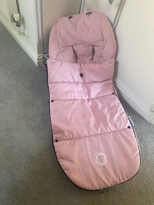 £49.99 • Buy Bugaboo Universal Footmuff Cosytoes Soft Pink Bee 3 5 Cameleon Donkey Buff Etc