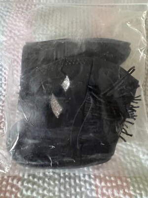 $18 • Buy NWT Fits Lee Middleton Doll Black Cowboy Boots