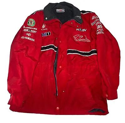 Holden Racing Team Reversible Red Black Jacket Size L-XL • $71