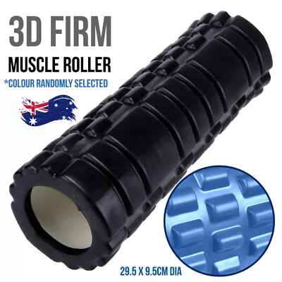 $19.58 • Buy Trigger Point Grid Design Foam Roller Massage Pilates Gym Exercise EVA PVC
