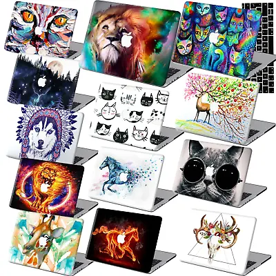 Animal Pattern Rubberized Hard Case Cover For Macbook Pro Air 11 12 13 14 15 16 • $14.98