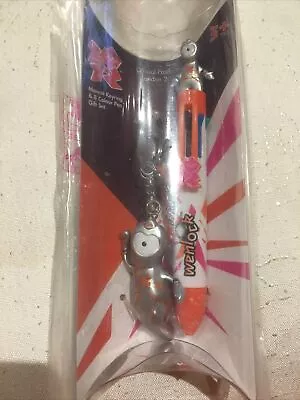 London Olympics 2012 Wenlock - Team GB Mascot Keyring & 8 Colour Pen Tokyo • £3.99