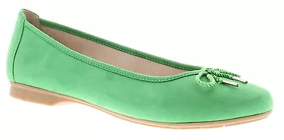 Jana Womens Flat Shoes Ballerina Jilly Slip On  Green UK Size • £29