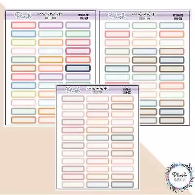 1 Inch Label Planner Stickers • $2.45