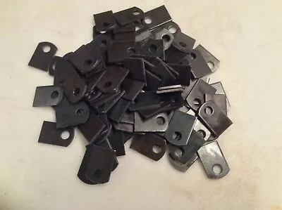 Weld On  Steel Flat Tab Brackets - 1  X 1-1/2  X 1/8   Thick3/8 Hole | 50 PCS • $25.88