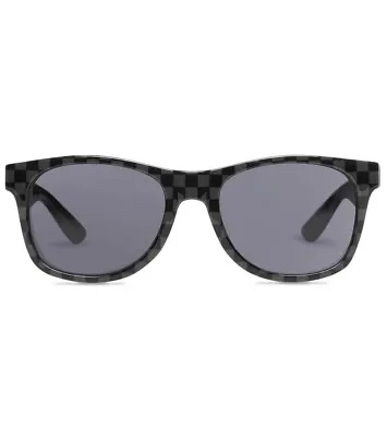 Vans Spicoli 4 Shades Grey & Black Checkered Sunglasses • £15.99