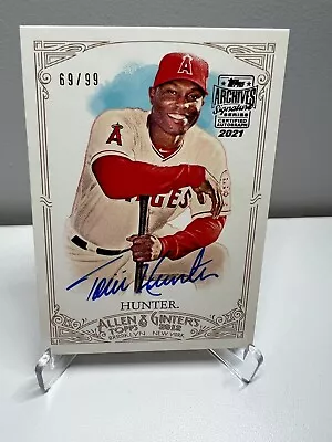 2021 Topps Archives Signature Series Torii Hunter Auto /99 Angels • $24.99