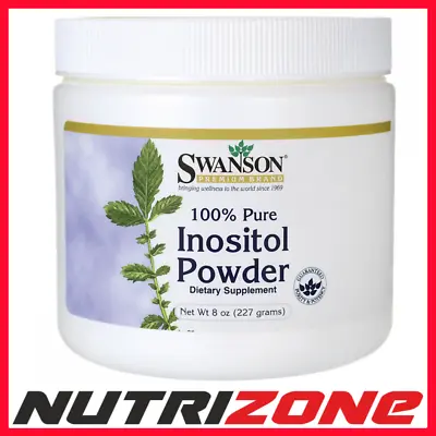 Swanson Inositol Powder 100% Pure Nervous System Health - 227g • £31.10