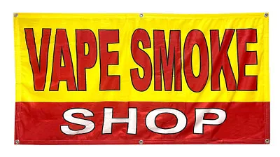 2x4 Ft VAPE SMOKE SHOP Banner Sign Polyester Fabric Yb • $13.99