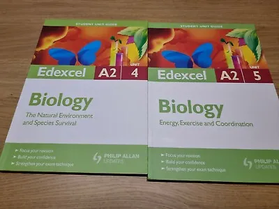 Edexcel A2 Biology Student Unit Guide: The Natural Environment And Species  • £10