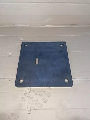 15mm Thick Mild Steel Base Plate 300mm X 300mm Very Heavy Plate Steel With Holes • £59.99