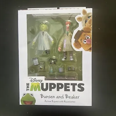 NEW Diamond Select Toys Disney The Muppets BUNSEN And BEAKER Action Figures • $29
