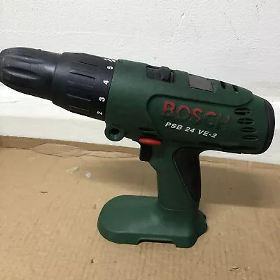 £21.99 • Buy Bosch PSB 24 VE-2 Cordless Hammer Drill Unit Body Only