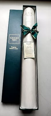 Vintage GUCCI No. 3 Fragrant Drawer Liners Six Sheets 18 1/2  X 24  NEW • $31