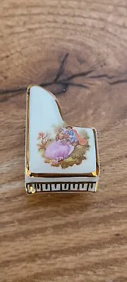 Vintage LIMOGES FRANCE Miniature Porcelain PIANO  • $13.40