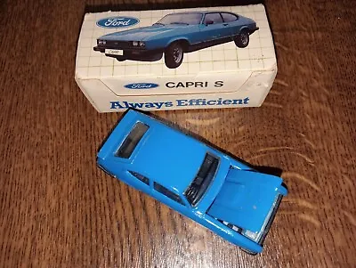 £5 • Buy 56167 Corgi(1981)1:64?(junior Scale Whizzwheels) Blue Ford Capri 3.0s(mint Box