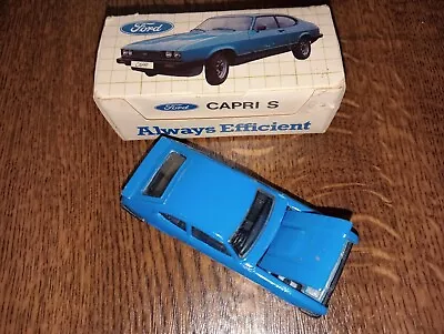 £5 • Buy 56167 Corgi(1981)1:64?(junior Scale Whizzwheels) Blue Ford Capri 3.0s(mint Box