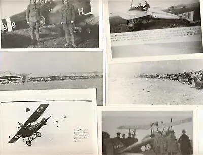 £4 • Buy 6 RARE ORIGINAL PHOTOS OF MEN AND AIRCRAFT OF No 60 SQUADRON, IN FRANCE IN WWI