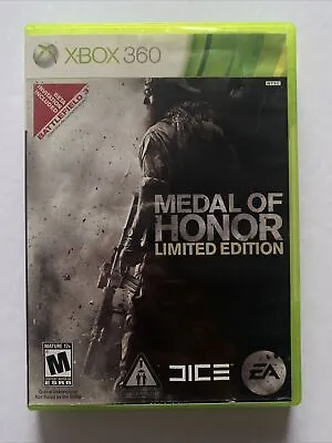 PRE-OWNED Medal Of Honor - Limited Edition (Microsoft Xbox 360 2010)with Manual • $6.99