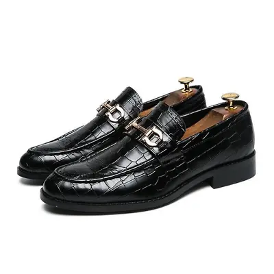 Men  Brogue Shoes Men's Dress Shoes Genuine Leather Wedding Party Formal Loafers • $49.32