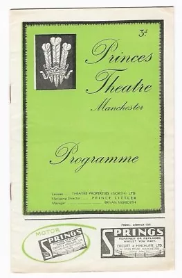 Princes Theatre Manchester May 1939 'An Englishman's Home' Programme Almost WW2 • £9.99