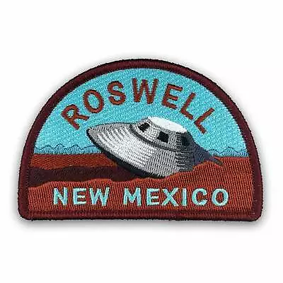 Roswell New Mexico Travel Patch | Alien & UFO | Cryptozoology • $8