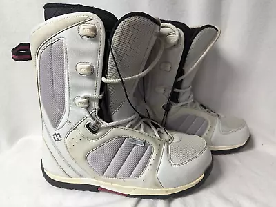 Morrow Women's Snowboard Boots Size Women 10 Color White Condition Used • $49.24