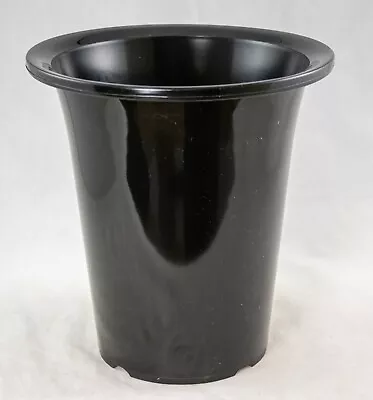 Japanese Round Glossy Plastic Cascade Bonsai Cactus & Orchid Pot - 5  To 8.5  • $12.99