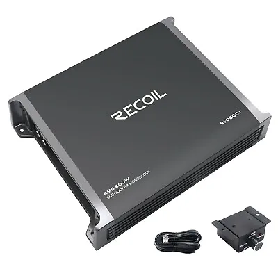 RED600.1 Recoil 1320 Watts Class-D Car Audio Mono-block Subwoofer Amplifier  • $109.99