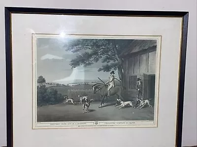 £23.99 • Buy Samuel Howitt Print Shooters Going Out In The Morning Hunting Hounds Horses