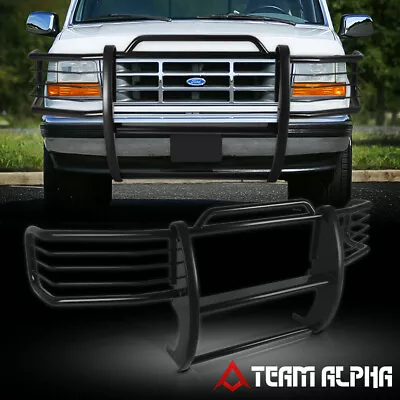 Fits 1992-1997 F250/F350/Bronco Black Mild Steel 1.5  Bumper Grille/Brush Guard • $305.89