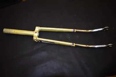 Mercier 1'' Fork Steel 160mm Steerer Length Vintage Retro 1970s Gold/green NOS • $99.50