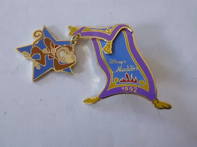 Disney Trading Pins 16122 M&P - Carpet & Abu - Aladdin 1992 - Dangle - History O • $60